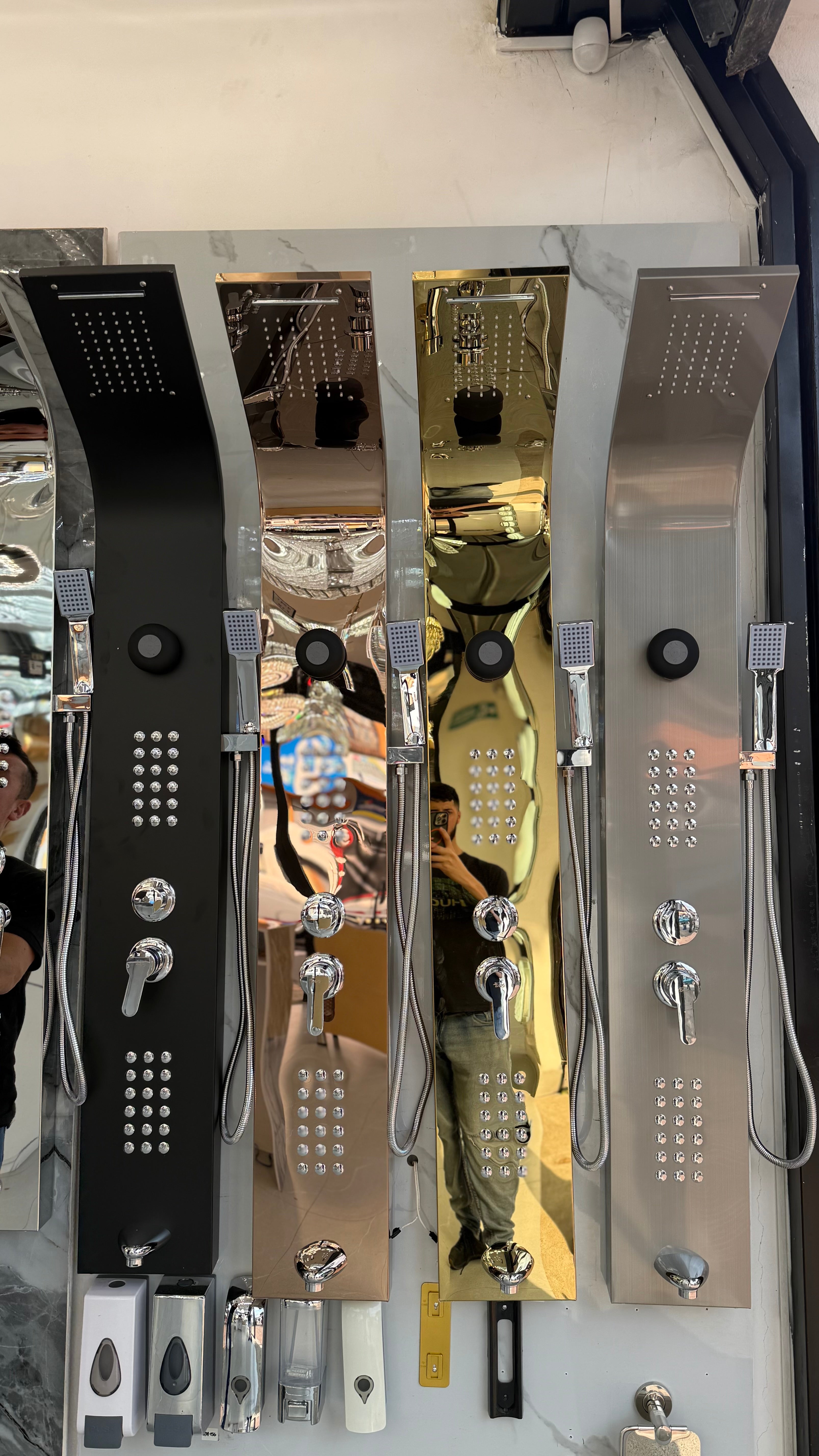 Torre Ducha Monocomando Con Hidromasaje 5 Funciones