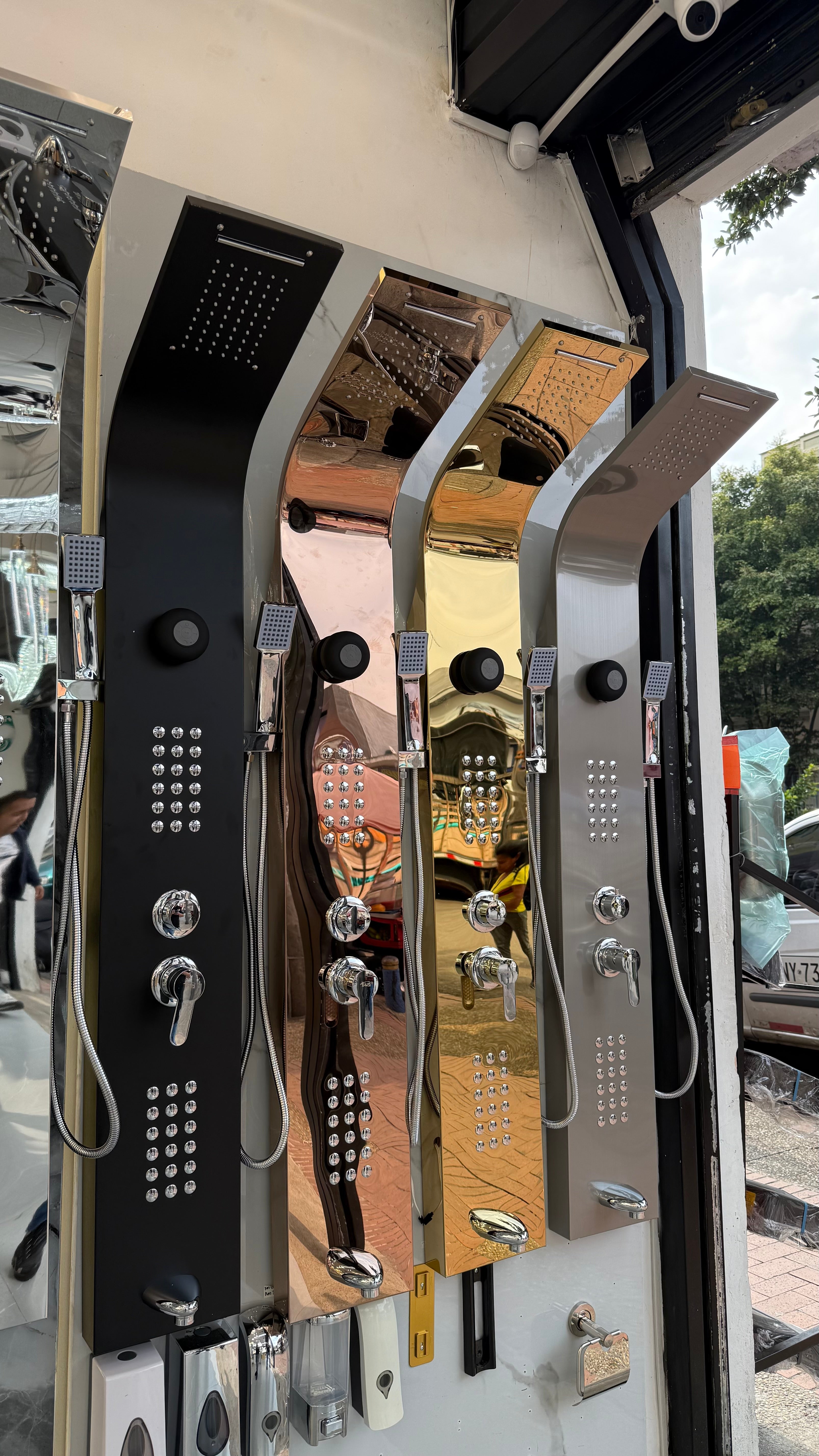 Torre Ducha Monocomando Con Hidromasaje 5 Funciones