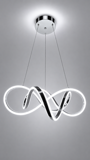 Lámpara Colgante LED Moderna Diseño Infinito  – Iluminación Decorativa Premium